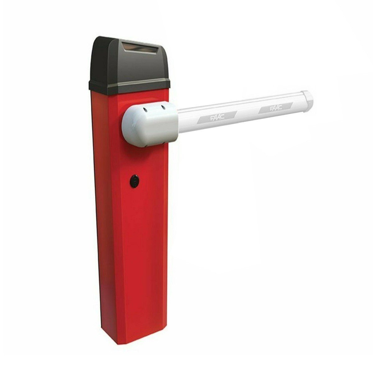 KIT BARRERA FAAC 614 ELECTROMECANICA 24 VOLT CON PLUMA DE 3 METROS REDONDA